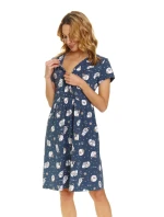 Dámská těhotenská košile 9930 dark blue - Doctornap Dámská těhotenská košile 9930 dark blue - Doctornap