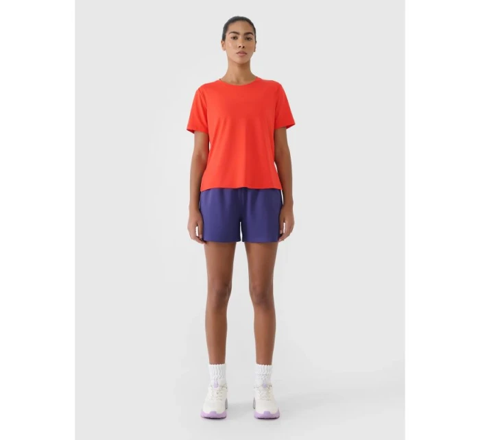 Dámské oversize rychleschnoucí tréninkové tričko 4F 4FRSS25TFTSF1236-62S