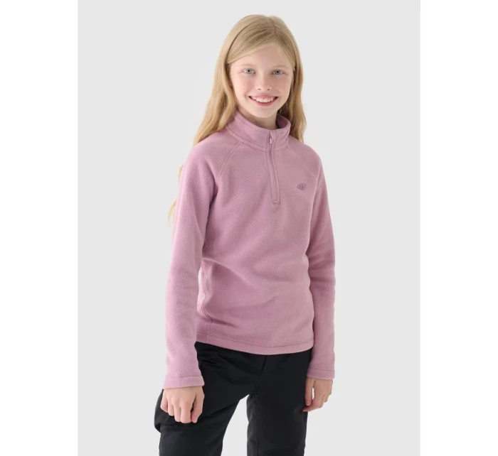 Dívčí fleecové termoprádlo (top) 4F Junior 4FJWAW24UFLEF052-56S Dívčí fleecové termoprádlo (top) 4F Junior 4FJWAW24UFLEF052-56S