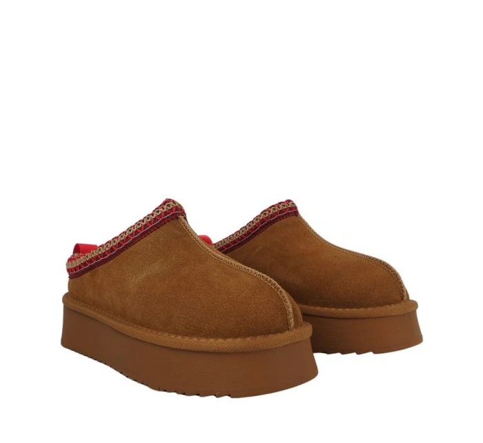 Dámské kožené boty Solo Soprani Couture Sabot fur Hugh Platform light brown SSW421P22 51 dámské Dámské kožené boty Solo Soprani Couture Sabot fur Hugh Platform light brown SSW421P22 51 dámské