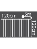 LAMPKI CHOINKOWE 144 LED Z CIEPŁY BIAŁY model 21832497 LAMPKI CHOINKOWE 144 LED Z CIEPŁY BIAŁY model 21832497