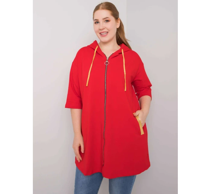 Mikina RV BL 6863.59P červená