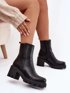 Boty na podpatku  model 221931 Step in style