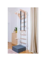 SKLÁDACÍ GYMNASTICKÁ MATRACE ŠEDÁ 180CM BENCHK