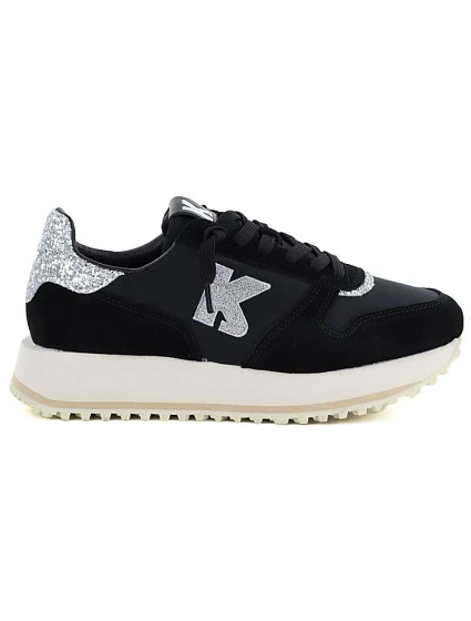 Černá sportovní polobotka na platformě model 22079031 - Kobbo