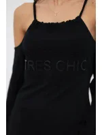 Šaty Tres Chic černé
