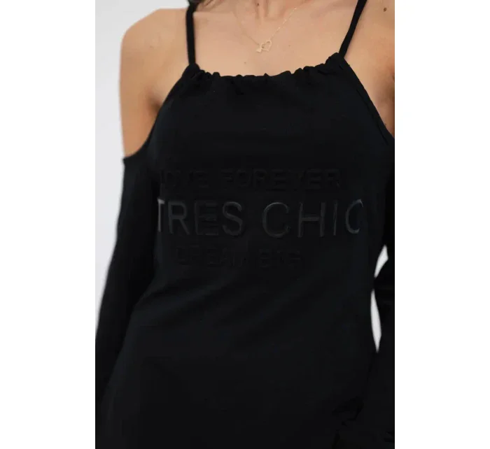 Šaty Tres Chic černé