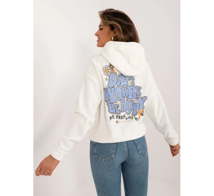 Mikina D20005M02679A ecru Mikina D20005M02679A ecru