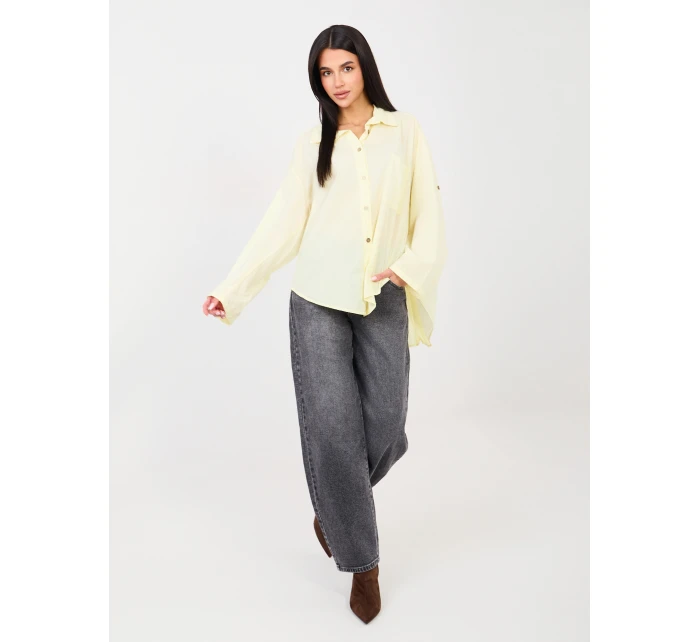 Košile IT KS 6704.25 světle žlutá