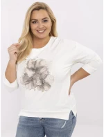 Bluzka RV BZ model 21072640 ecru - FPrice Bluzka RV BZ model 21072640 ecru - FPrice