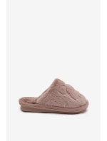 Dětské bačkory s kožíškem – tmavě béžové Norene Dětské bačkory s kožíškem – tmavě béžové Norene