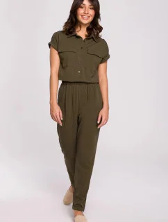 Dámský overal B223 Khaki - BeWear