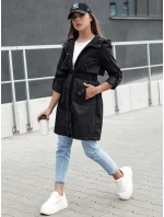 Dámská přechodná bunda parka MODERNS černá FashionStreet TY4390 Dámská přechodná bunda parka MODERNS černá FashionStreet TY4390