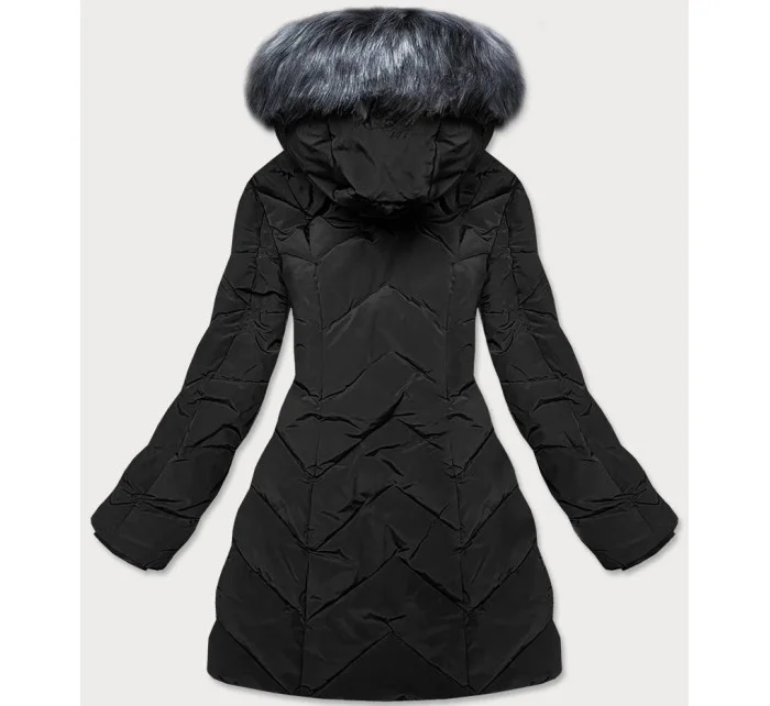 ZIMOWA KURTKA DAMSKA Z KAPTUREM CZARNA model 21243396 - LHD
