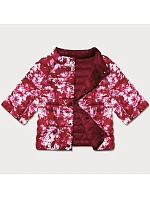 oboustranná dámská plus size bunda se 3/4 rukávy model 21073855 - MINORITY oboustranná dámská plus size bunda se 3/4 rukávy model 21073855 - MINORITY
