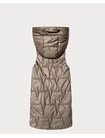 Tenké bez rukávů s kontrastním lemováním Goodlookin beige (B8583-12) Tenké bez rukávů s kontrastním lemováním Goodlookin beige (B8583-12)