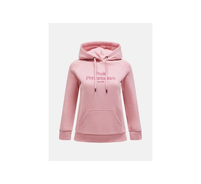 Bluza Peak Performance W Original Hood różowy