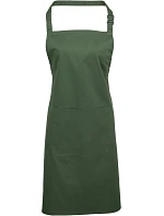 Premier PR 154 Zástěra s laclem a kapsou na břiše "Colours" 39.0154 moss green Premier PR 154 Zástěra s laclem a kapsou na břiše "Colours" 39.0154 moss green