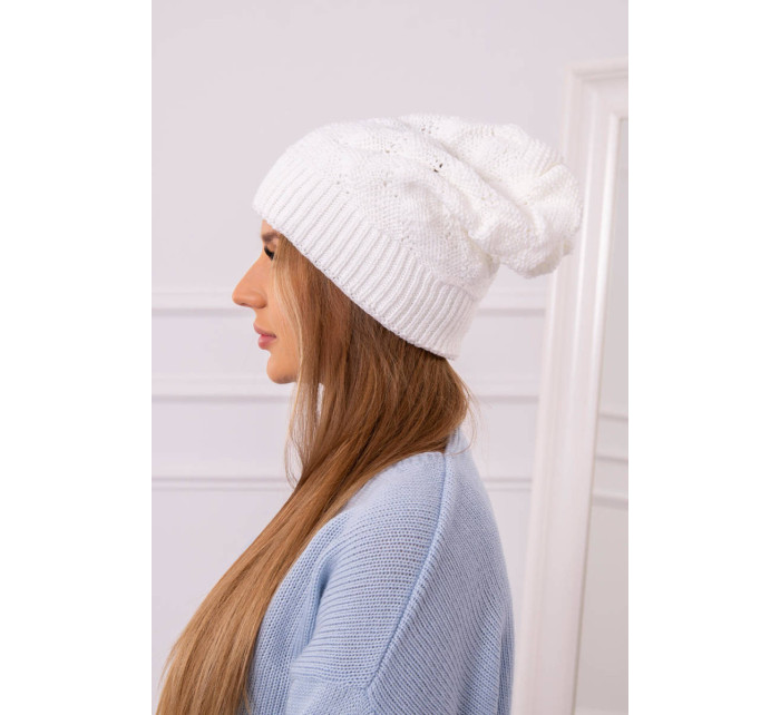 Dámská čepice  bílá model 18751877 - K-Fashion