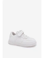 Dětská Sportovní Obuv Z Eko Kůže Bílá model 21700953 - Boto Dětská Sportovní Obuv Z Eko Kůže Bílá model 21700953 - Boto