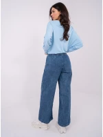 Spodnie model 21818992 ciemny niebieski - FPrice Spodnie model 21818992 ciemny niebieski - FPrice