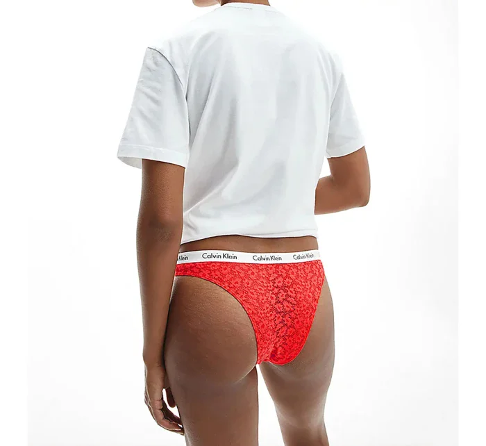 Dámské brazilky Carousel Lace QD3859E-FDD - Calvin Klein