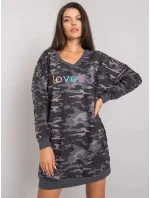 Dámská tunika s vzorem model 17011712 - FPrice Dámská tunika s vzorem model 17011712 - FPrice