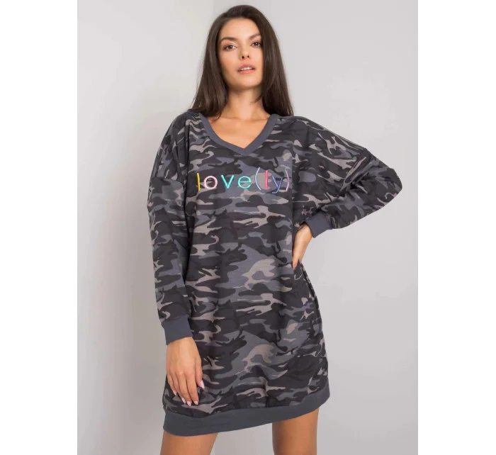 Dámská tunika s vzorem model 17011712 - FPrice Dámská tunika s vzorem model 17011712 - FPrice