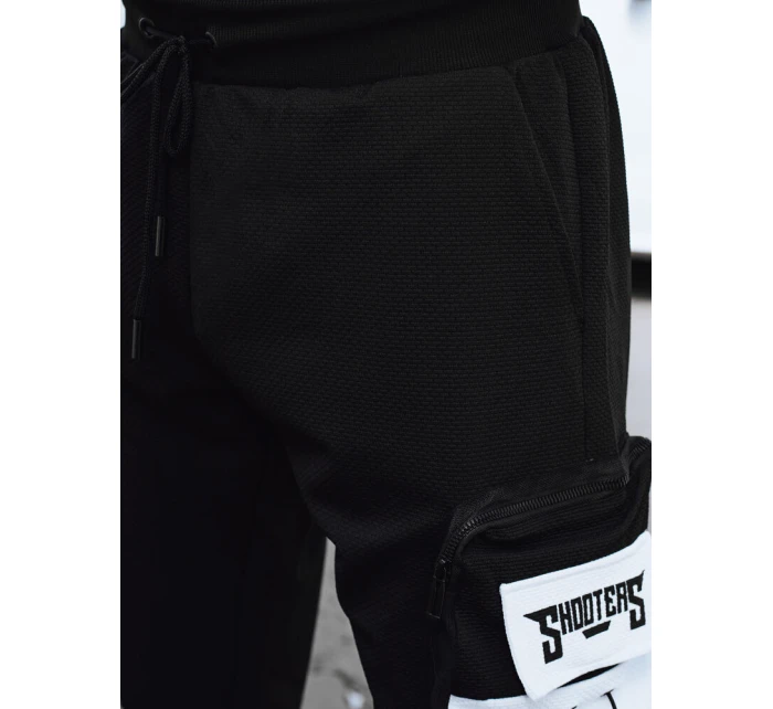 Pánské tepláky combat black FashionStreet UX4371 Pánské tepláky combat black FashionStreet UX4371