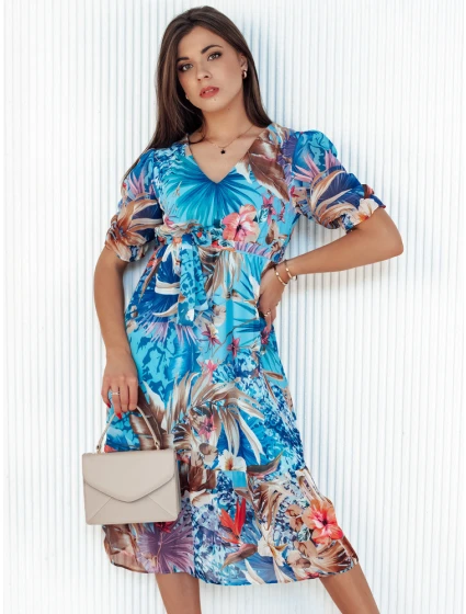 Šaty BLOSSOM LOVE blue FashionStreet EY2524
