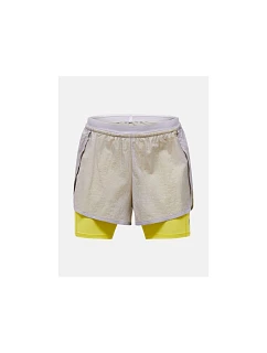 Dámské šortky PEAK PERFORMANCE W Discover 2-In-1 Shorts, šedé
