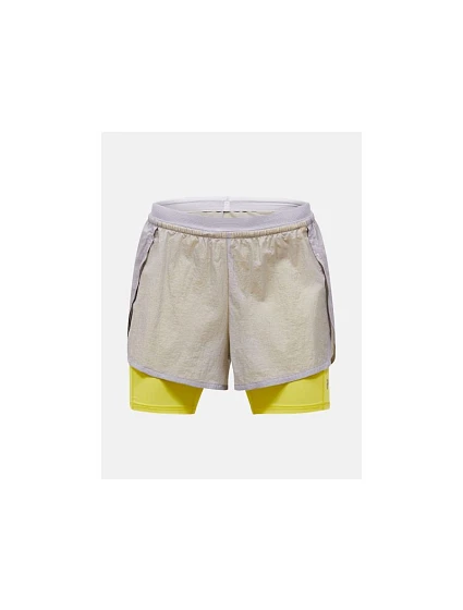 Dámské šortky PEAK PERFORMANCE W Discover 2-In-1 Shorts, šedé Dámské šortky PEAK PERFORMANCE W Discover 2-In-1 Shorts, šedé
