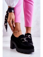 Elegantní boty s zdobením Černý model 21583112 - Boto