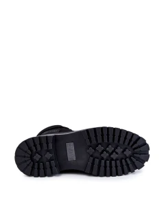 Pánské boty Memory Foam Big Star KK174206 Černá