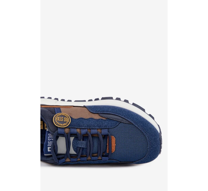 Pánské Sportovní Tenisky Big Star model 21706359 HIPOLY SYSTEM Námořnické - Big Star Shoes Pánské Sportovní Tenisky Big Star model 21706359 HIPOLY SYSTEM Námořnické - Big Star Shoes