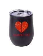 Personalizovaný termohrnek "bowl" - dvě mapy jako srdce Personalizovaný termohrnek "bowl" - dvě mapy jako srdce