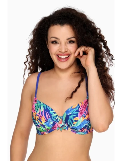 Dámská plavková podprsenka SK 144 model 21914068 BLUE - AVA SWIMWEAR Dámská plavková podprsenka SK 144 model 21914068 BLUE - AVA SWIMWEAR