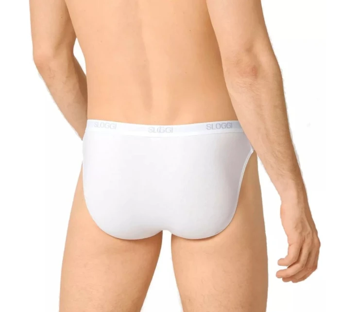 Pánské slipy Basic mini white - Sloggi