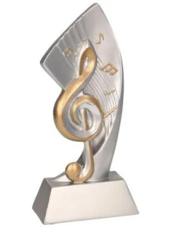 Odlévaná figurka - hudba