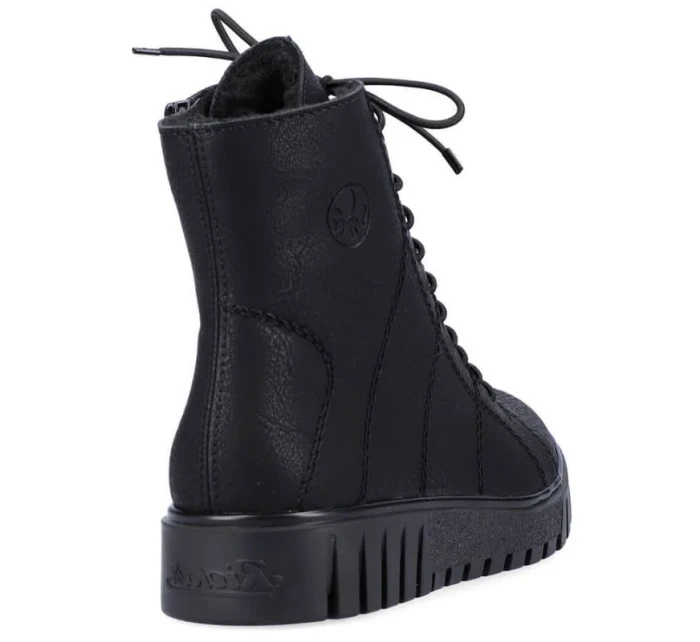 Rieker W R279B černé zateplené boty