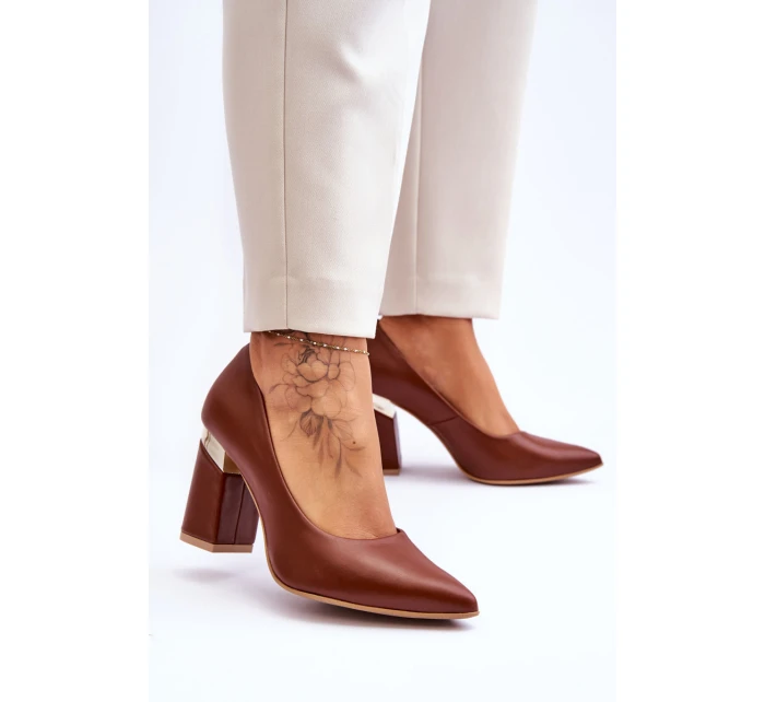 Kožené lodičky Lewski model 21615912 - Boto