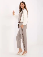 Komplet IT KMPL model 21494204 ciemny bezowy - FPrice Komplet IT KMPL model 21494204 ciemny bezowy - FPrice