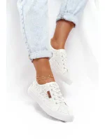 Dámské módní tenisky Big Star - bílé Dámské módní tenisky Big Star - bílé