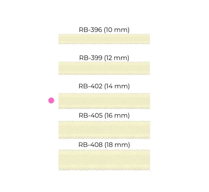 Dámská ramínka smetanové RB 402 14 mm - Julimex Dámská ramínka smetanové RB 402 14 mm - Julimex
