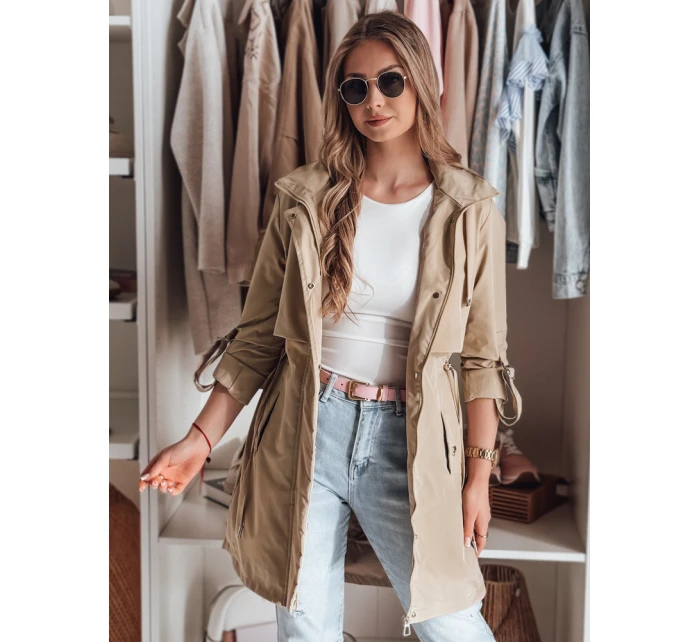 Dámská přechodná bunda NEWMOON khaki FashionStreet TY4786