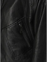 Kurtka damska skórzana oversize czarna model 22084540 - FashionStreet