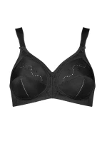Dámská podprsenka Doreen + Cotton 01 N - BLACK černá - Triumph Dámská podprsenka Doreen + Cotton 01 N - BLACK černá - Triumph