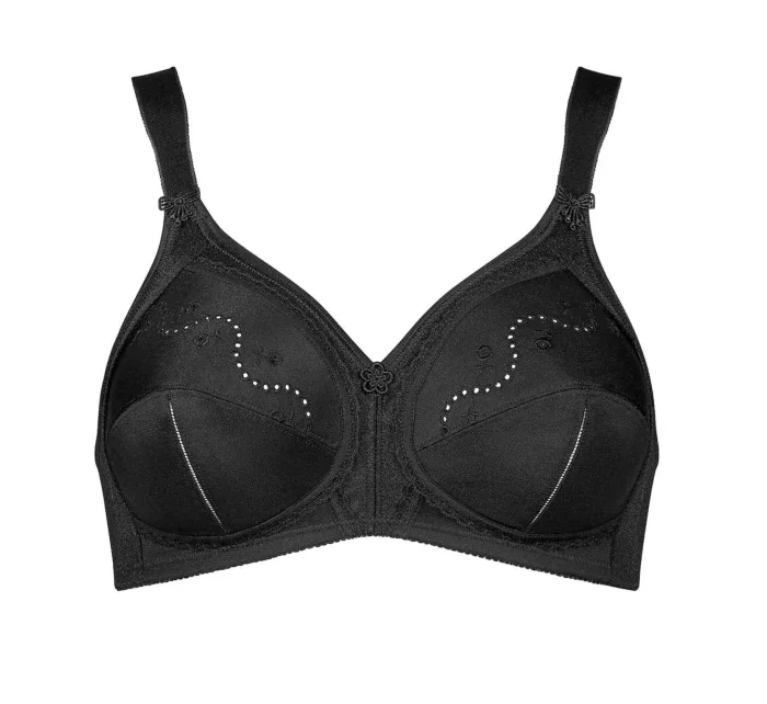 Dámská podprsenka Doreen + Cotton 01 N - BLACK černá - Triumph Dámská podprsenka Doreen + Cotton 01 N - BLACK černá - Triumph