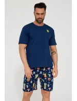 Pyžamo model 22019047 Fresh kr/r S2XL - Cornette Pyžamo model 22019047 Fresh kr/r S2XL - Cornette