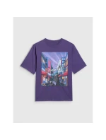 Chlapecké tričko oversize s potiskem 4F 4FJRAW25TTSHM3061-51S Chlapecké tričko oversize s potiskem 4F 4FJRAW25TTSHM3061-51S